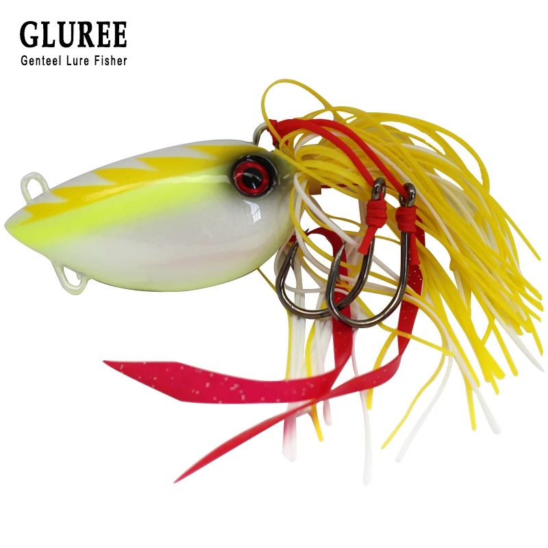 GLUREE 1 Pcs 150g Fishing Lures Jigs Lead Head Bait Jig Tackle Deep Sea Boat jigging Lure Yellow Accessories | Спорт и развлечения