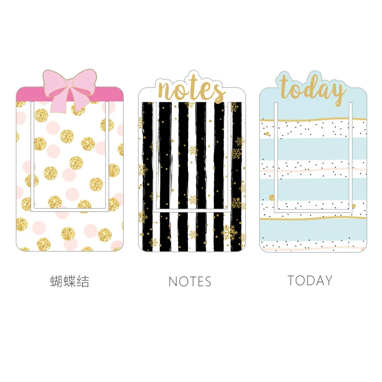 MyPretties TODAY/NOTES/BOWS индексные разделители для фотопластиковой герметичной