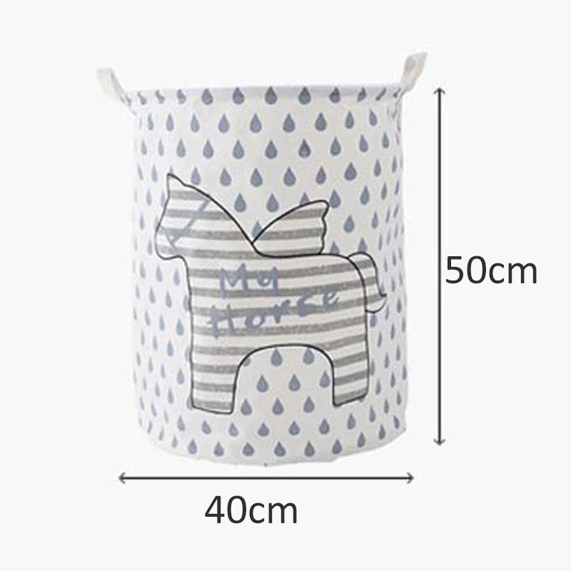 JX-LCLYL للماء طوي الاطفال سلة تخزين الألعاب القذرة الملابس منظم منزلي 40*50 CM JX-LCLYL للماء طوي الاطفال سلة تخزين الألعاب القذرة الملابس منظم منزلي 40*50 CM