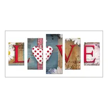 Фото на заказ! Полная дрель DIY 5D алмазная вышивка крестиком стежка комплект домашнего декора любовь