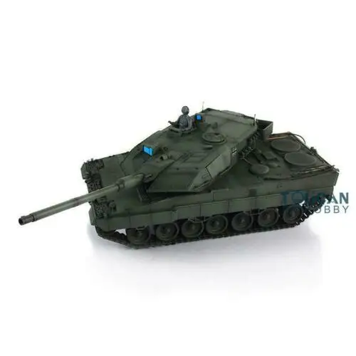 

Henglong 1/16 Green 6.0 version infrared combat Leopard2A6 RTR RC Tank 3889 Metal Tracks Barrel Recoil TH12770