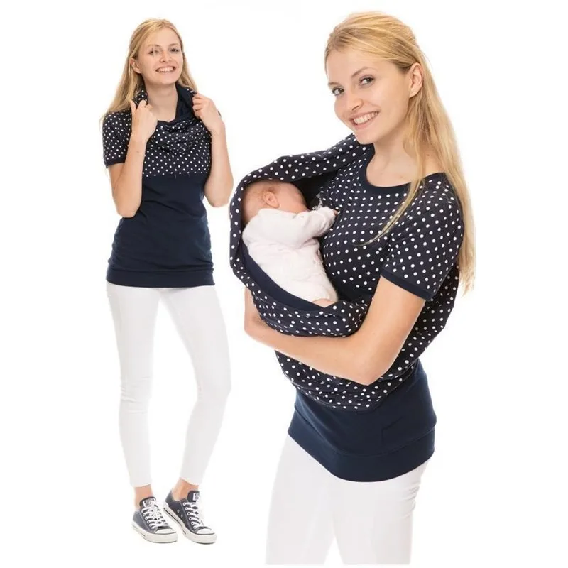 Maternity Clothes Women Nursing Top Printed Short-sleeved Tshirt Women Clothes On Pregnant Women Lactating Breastfeeding Clothes