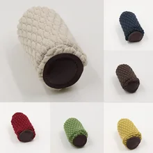 4 шт./компл. надежные ножки стула утолщенный стол твердый пол протектор Анти-скольжения Вязание носки для мебели уменьшить Шум