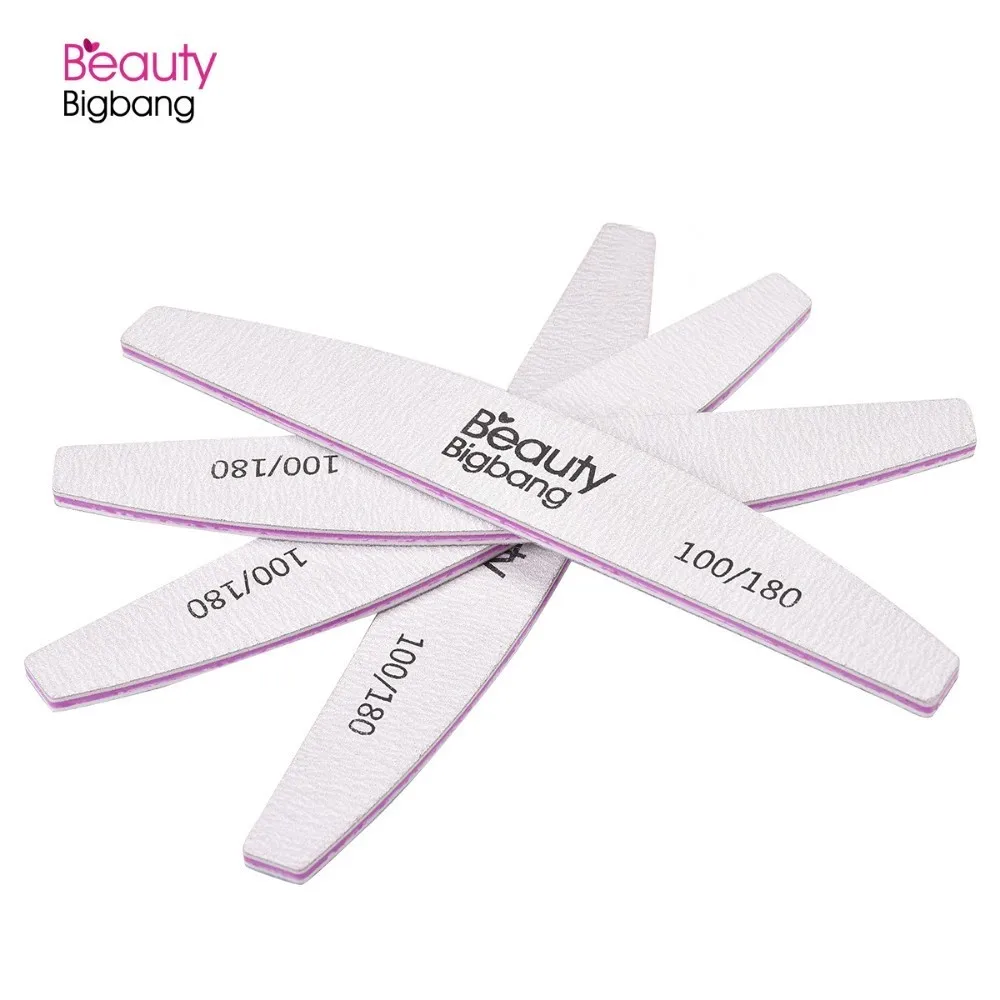 Пилка для ногтей BEAUTYBIGBANG пилка 100/180 полировальный блок педикюра инструменты