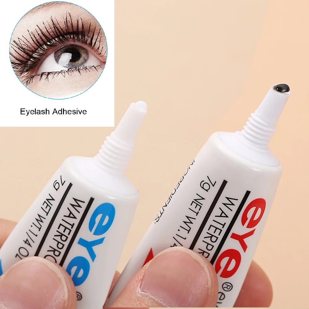 

1PC 7g Clear / Black Eyelashes Glue Eyelash Extensions Adhesive Weeks Strong Waterproof Lashes Eye Lifting Makeup Tool TSLM2
