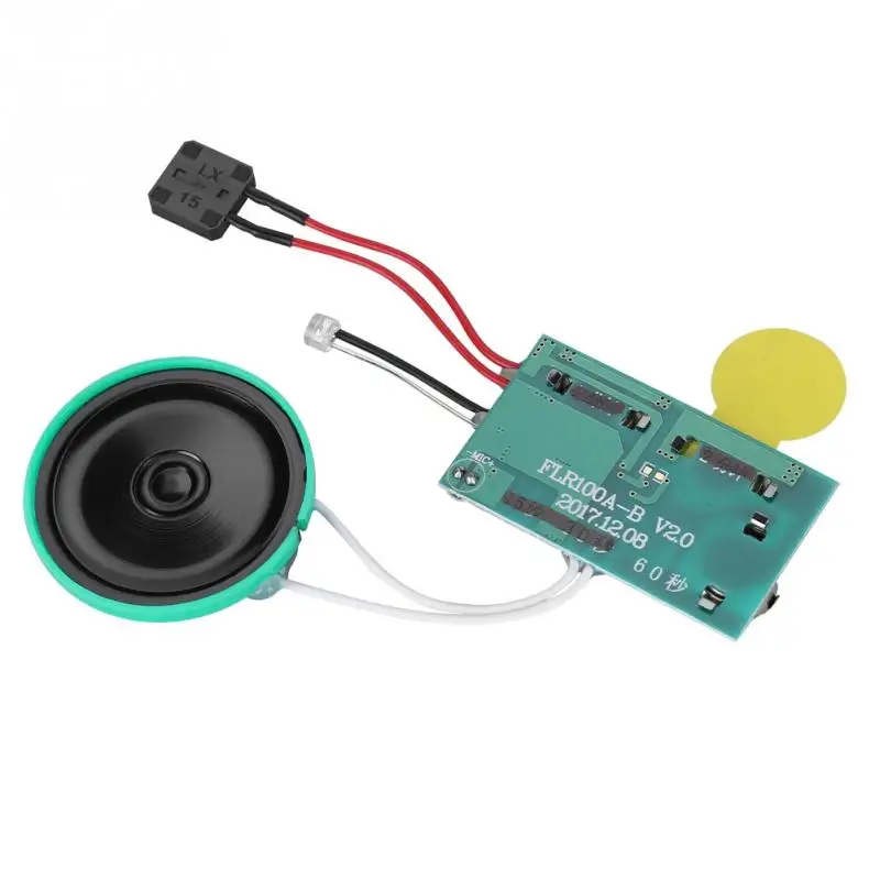 

DIY Greeting Card Chip 1 Minute Recordable Voice Sound Chip Module Green