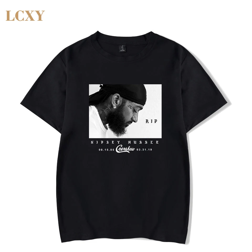 

LCXY Customize Nipsey Hussle Printed Fashion Tee Shirt Homme A12625 Summer Cool Funny T shirt Women/Men T shirt