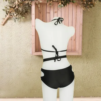 Preetee Open Front Monokini One-Piece Bathing Suit 3