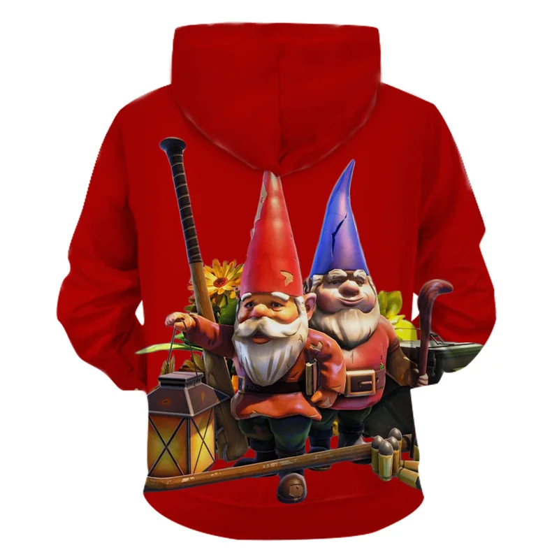 Fans Wear Anime Men 3D Print Streetwear Hip Hop Punk Hoodie Christmas Sudadera Battle Royal Hoodies