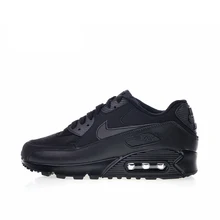 Новое поступление Nike Оригинальные кроссовки Air Max 90 кроссовки Essential мужские удобные спортивные уличные кроссовки 537384-090