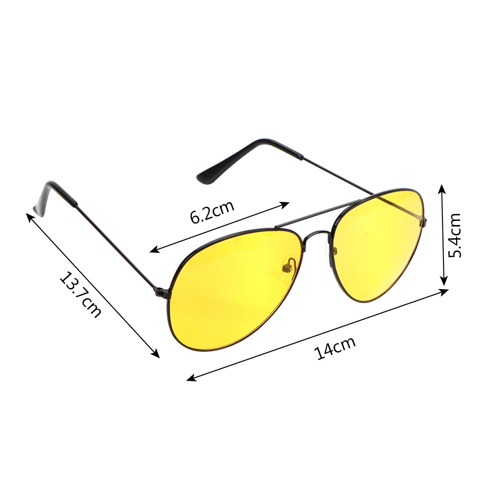 New Anti-glare Polarizer Sunglasses Copper Alloy Car Drivers Night Vision Goggles Polarized Driving Glasses Auto Accessories