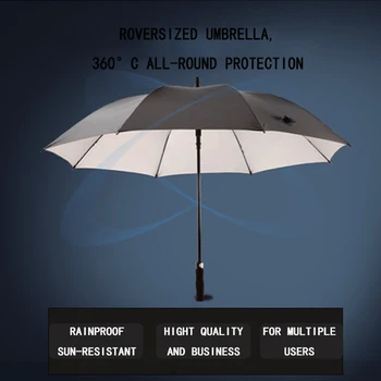 

Nx Long Umbrella Men Strong Windproof Automatic Open Anti Uv Creative Large Outdoor Man And Women'S Business Umbrellas