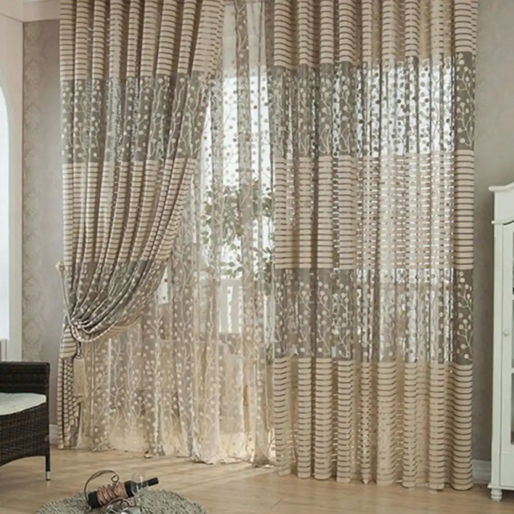 New Tulle Partition Curtain Translucent Living Room Hanging Curtain Soft Room Divide Screen Patterns Designs Screens Room Dividers Aliexpress