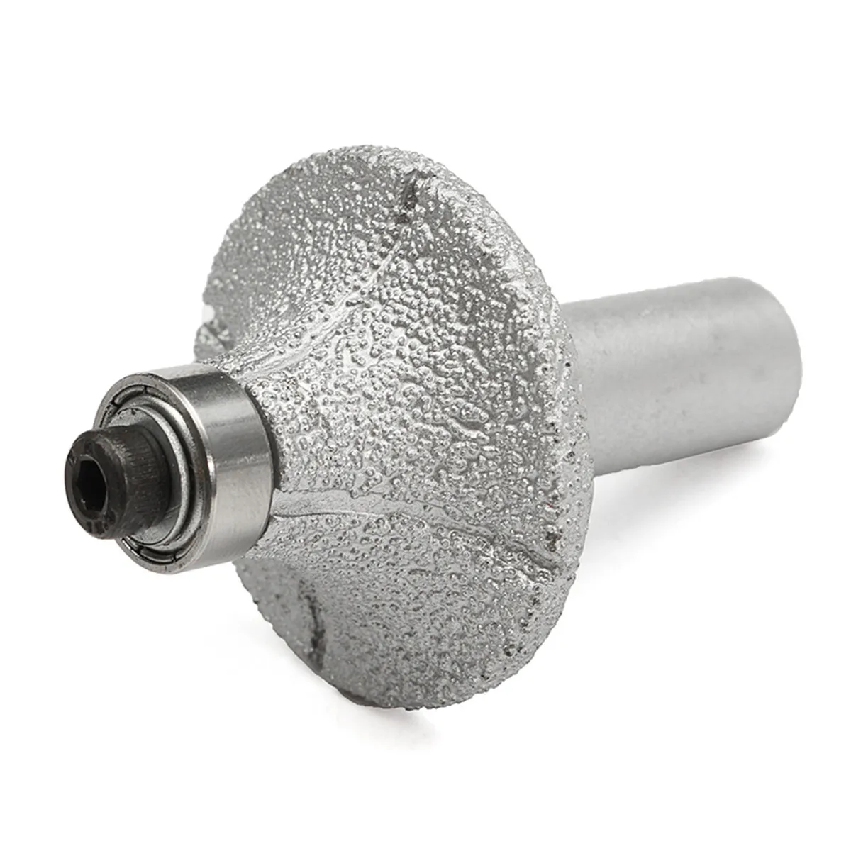 

WOLIKE 1/2" Diamond Router Bits Wheel For Marble Granite Hand Profiler Half Bullnose Diamond Milling Cutter