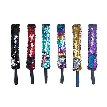 

6pcs Childrens Hair Band Sequins Flip Double-sided New Style Hair Accessories Headdress Girls Girls
