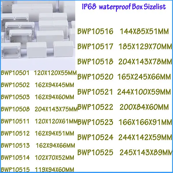Wall box ip68