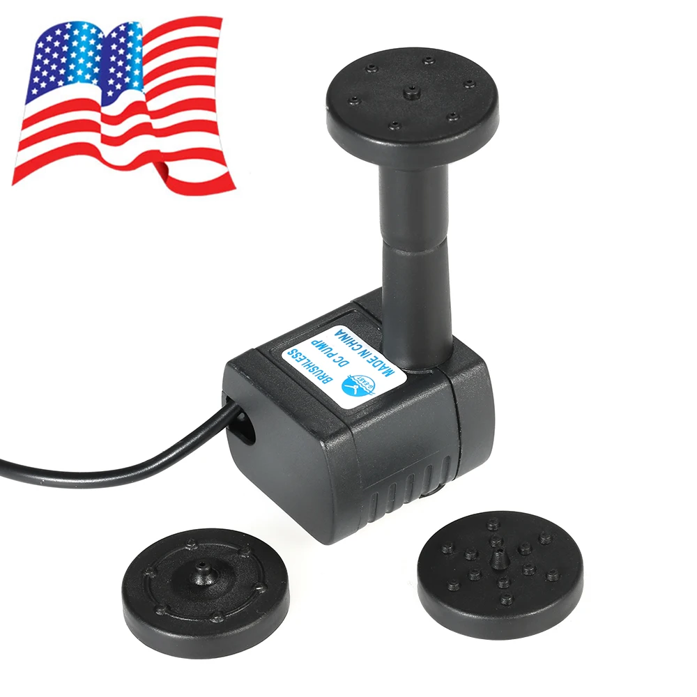 

Solar-Powered Pump Brushless Motor Water Pump Long Using Time Aquarium Rockery Fountain Garden solar-powered pumps Submersible