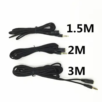 

3.5mm Jack Female To Male Earphone Headphone Stereo Audio Extension Cable Cord For Speaker Phone Nylon Wire