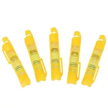 5 Pz/set Mini Corda Livella a Bolla Appeso Linea di Livello di Spirito Bolla di Stringa Leveler Linea Tasca Appeso Spirito Livello di Strumenti di Misura
