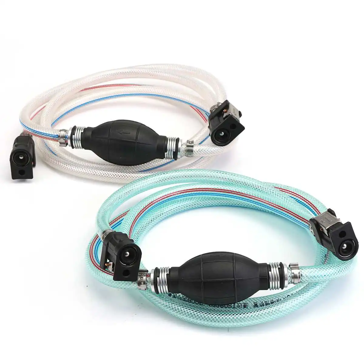 Marine Outboard Boat Motor 5/16'' Gas Line Assembly Hose Line With Primer Bulb for Boats RVs