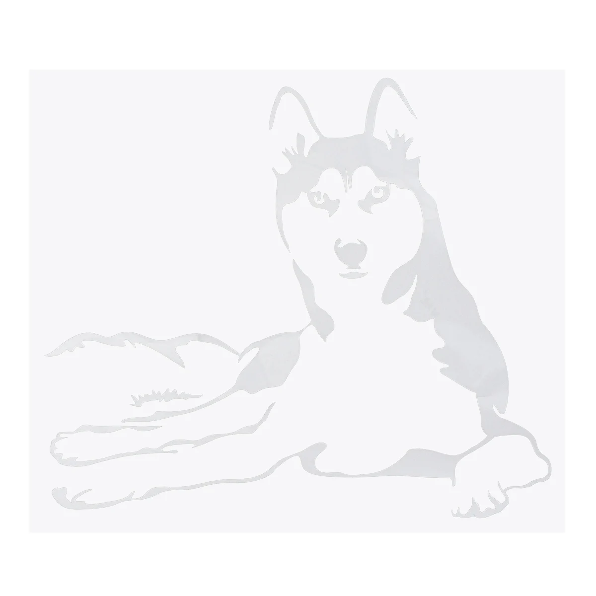 Забавная наклейка для автомобилей животных собак Huskie наклейки автомобиля