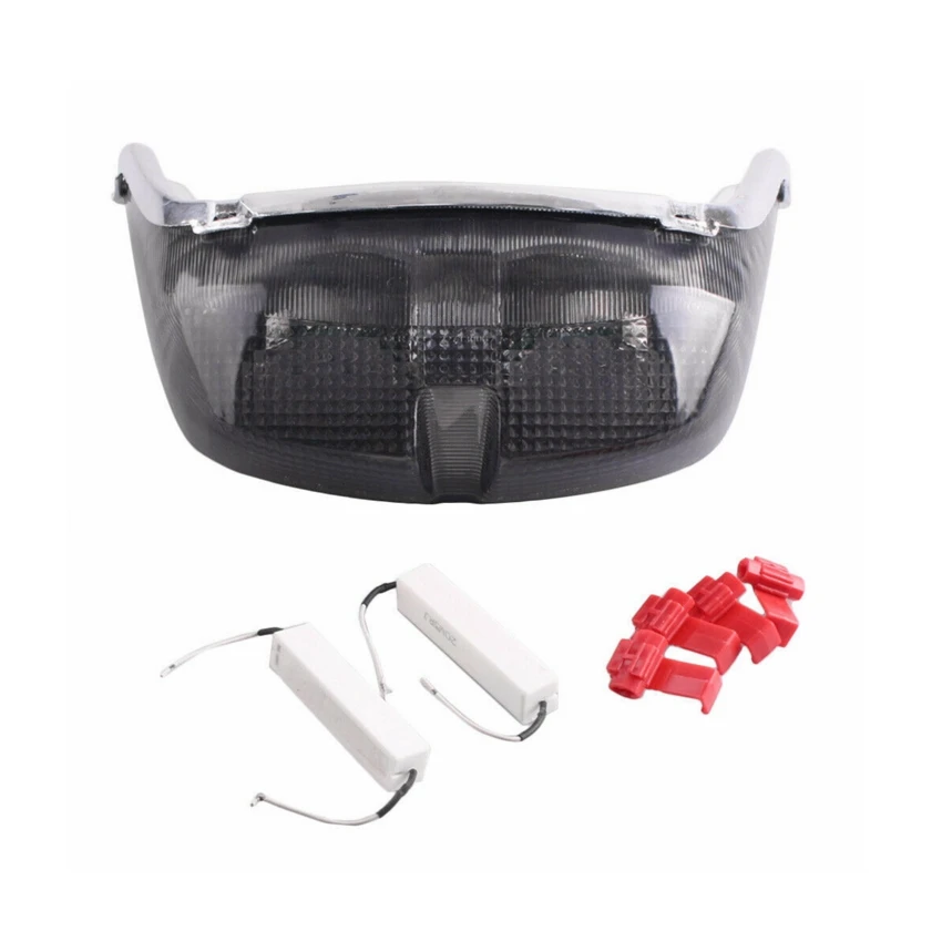 

Smoke Taillight Integrated LED Turn Signal For Yamaha YZF R6 1998 1999 2000