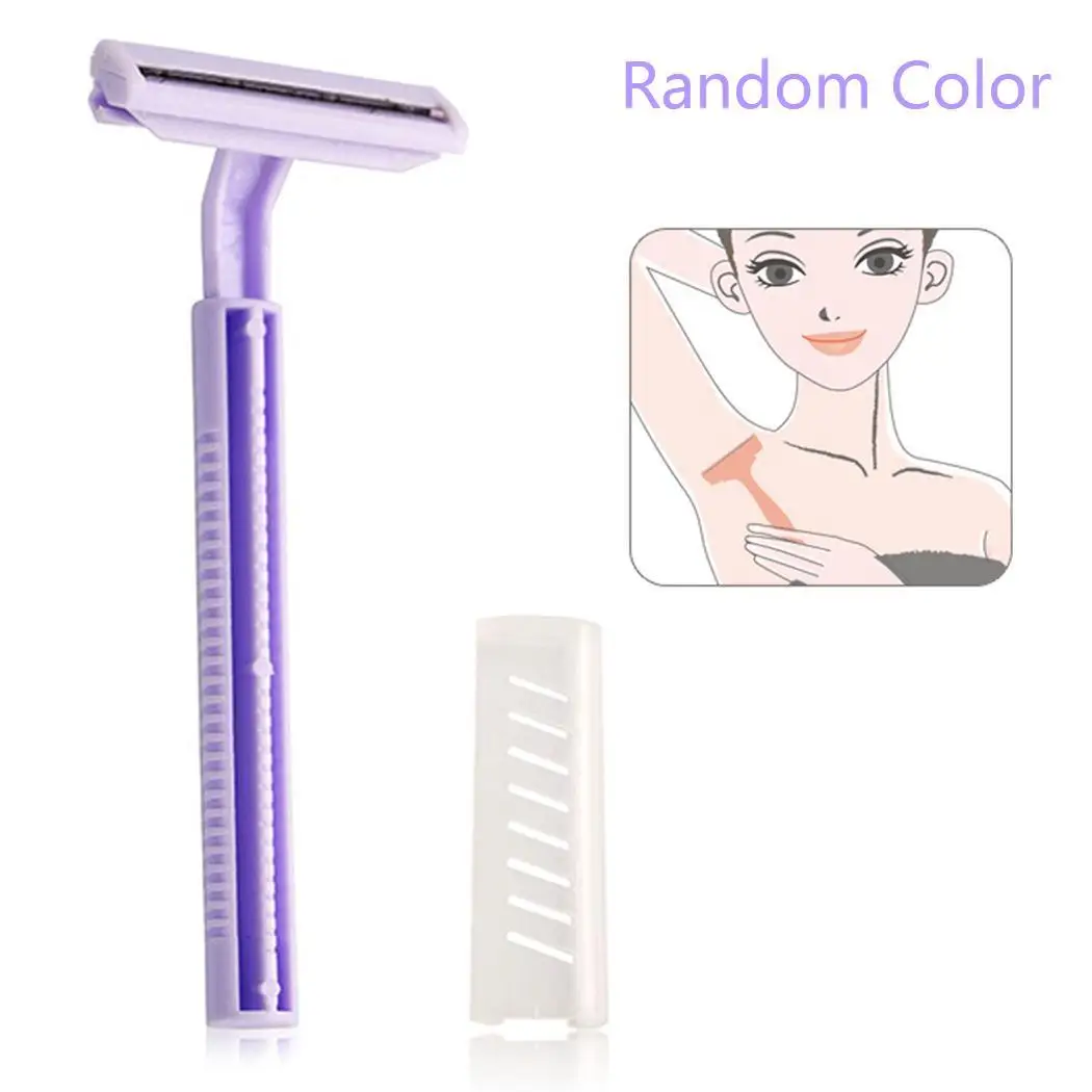 

Portaable Women Shaver 1pc Razor machine Lady Razor Replaceable Blades Shaving Hair Female Safety Razor Head