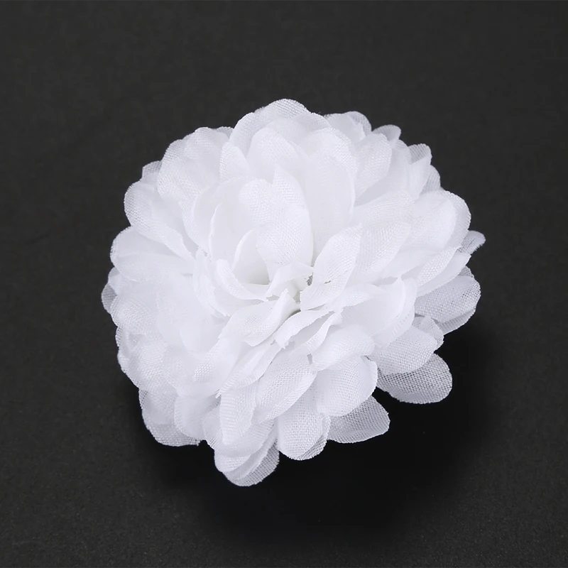 30pcs Daisy Artificial Fake flower Silk Spherical Heads Bulk Wedding Party Decor,White 30pcs Daisy Artificial Fake flower Silk Spherical Heads Bulk Wedding Party Decor,White