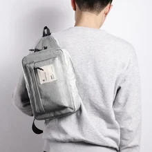 Dpark, новая группа, сумка через плечо, ремень, слинг, мужская сумка через плечо, кожаная нагрудная сумка, Мужская нагрудная сумка, подходит для iPad 9,7"