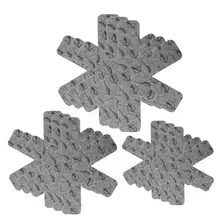 Новые-9 шт протекторы для плиты, 3 отдельных размера плит и сковородок в нетканом материале легко чистить(большой 38 см, средний 35,5 см