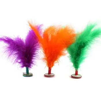 

New 2Pcs Feather Chinese Kick Shuttlecock Kids Toy Sport Exercise Outdoor Game