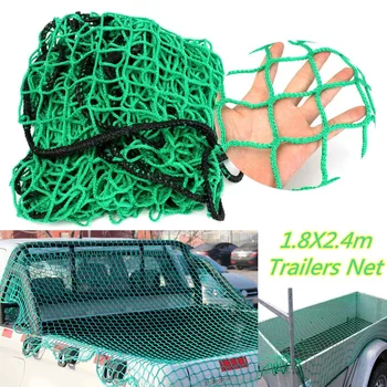 

1.8x2.4m Truck Mesh Cargo Net Strong Heavy Cargo Net Pickup Boats Truck Trailer Dumpster Extend Mesh Covers Roof Luggage Net