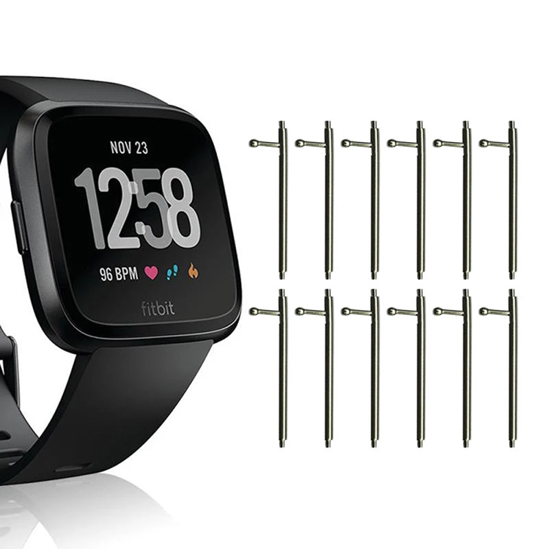 

Practical Outdoor Tools 10Pcs Metal 23mm x 1.5mm Quick Release Spring Bar Watch Band Pins For Fitbit Versa Outdoor Tools