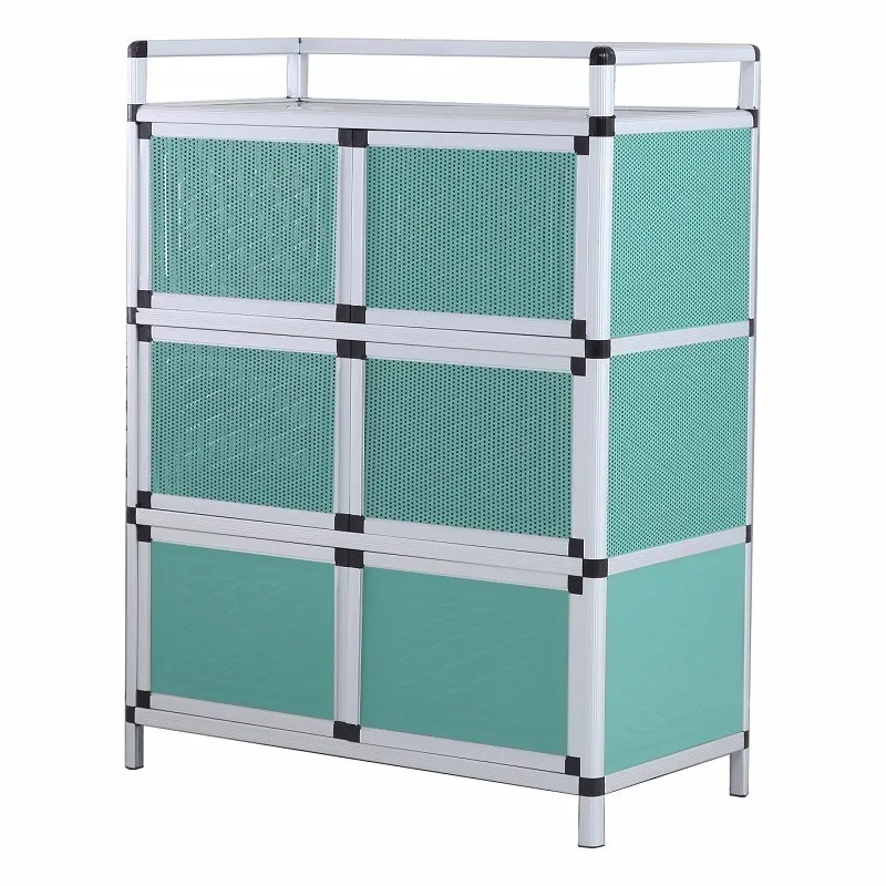 Sidebord Bestek Lade بوفيه لغرفة نهاية الجداول Mueble Cocina موبل بوفيه الألومنيوم سبائك أثاث المطبخ خزانة