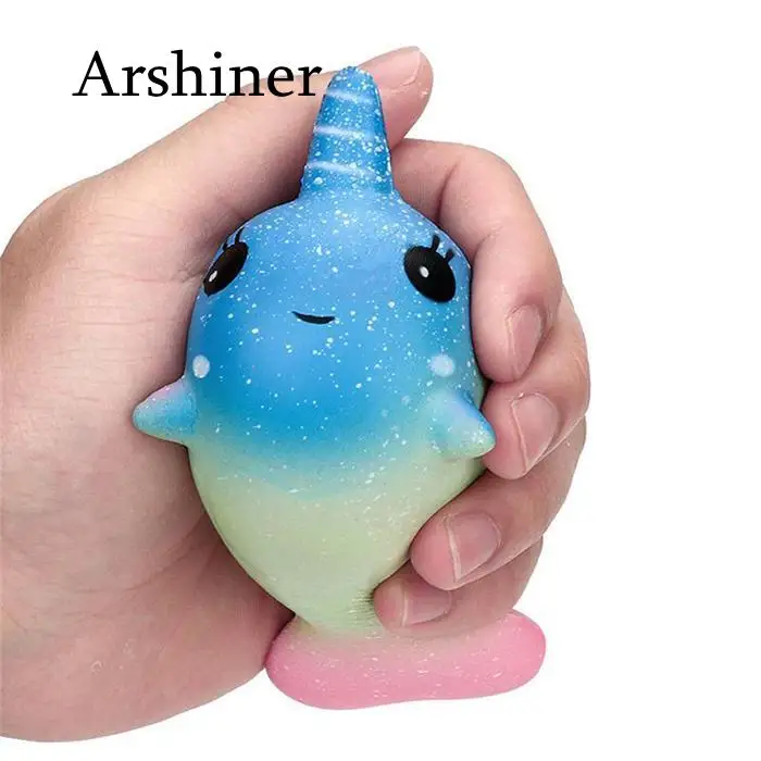 Cute olphin Squishy Scented Squishy Slow Rising Squeeze Children Jumbo Toy Y