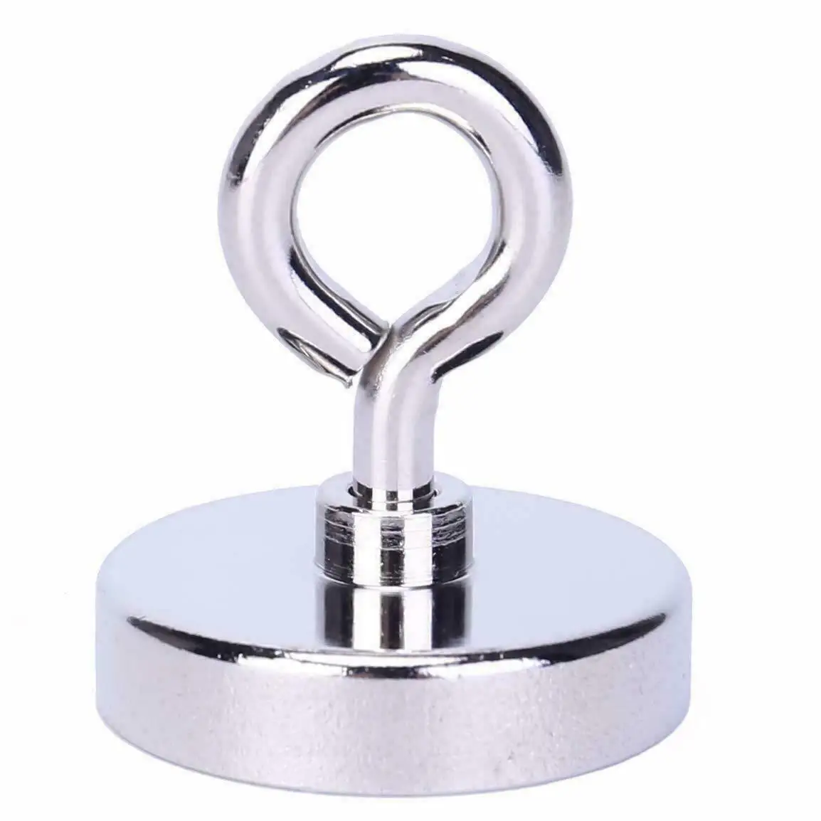 

255LBS Pull Force Strong Salvage Neodymium Magnet Fishing Deap Sea Salvage Recovery Retrieving Treasure Hunting Magnet