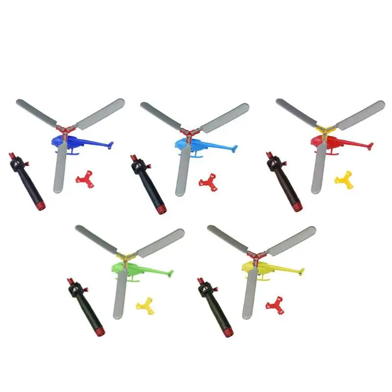 Новинка Ручка pull line летательный аппарат вертолет игрушечный самолет детские игрушки на открытом воздухе играющие игрушки подарок