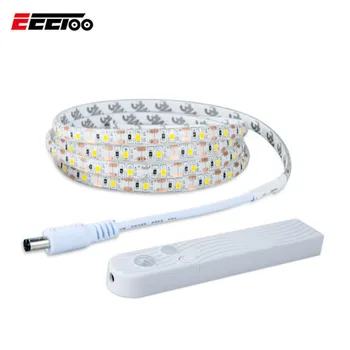 

Wireless Motion sensor LED Night Light Luminaire 1M 2M 3M PIR LED Strip 5V 2835 Bed Closet Cabinet Stair Lamp Battery Powered