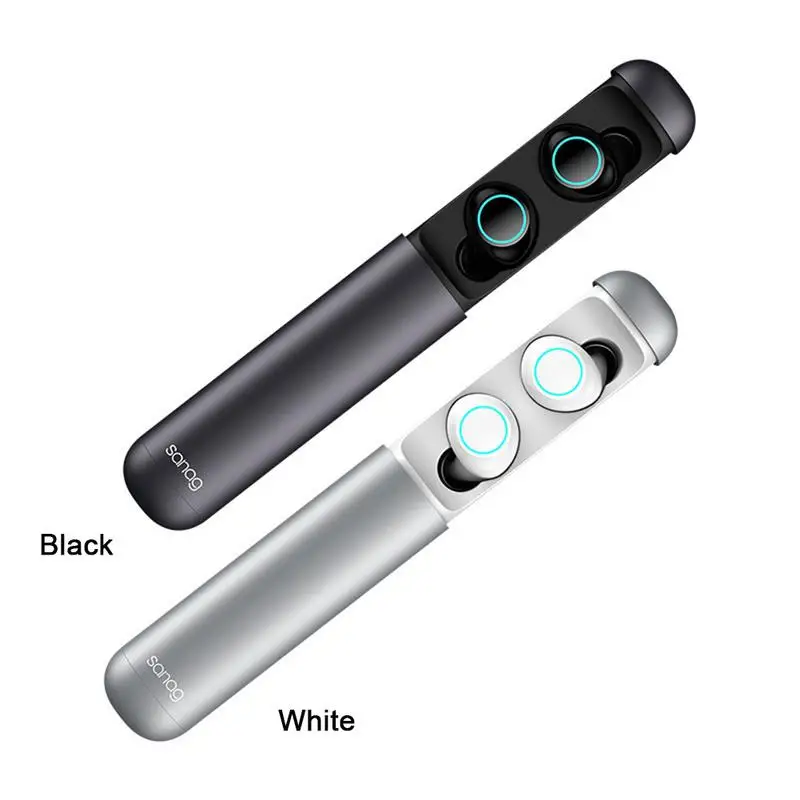 

TWS Bluetooth headset with battery charger Mini capsule new noise reduction headset Suitable for listening to Musics
