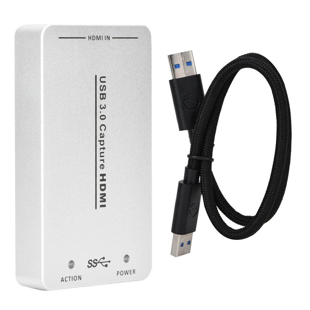 HDMI USB 3,0 адаптер для карты видеозахвата 1080HD рекордер коробка для Windows HD адаптер для карты видеозахвата