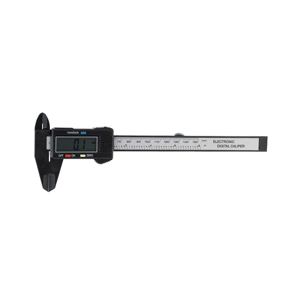 

0 - 150MM Digital Vernier Caliper Measuring Tool Calipers Measuring Tool for Outside Diameter/ Inner Diameter/ Depth Measurement
