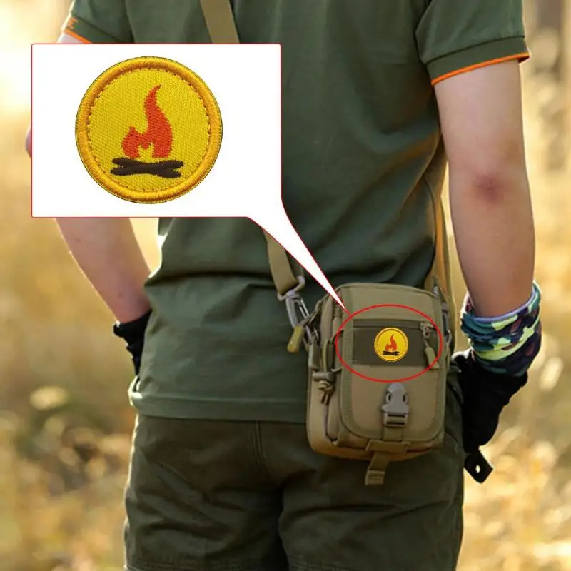 

Clothes Backpack Cap Embroidered Morale Patch Armband Badge Appliques Polyester With Embroidery Household Sewing Suppliers