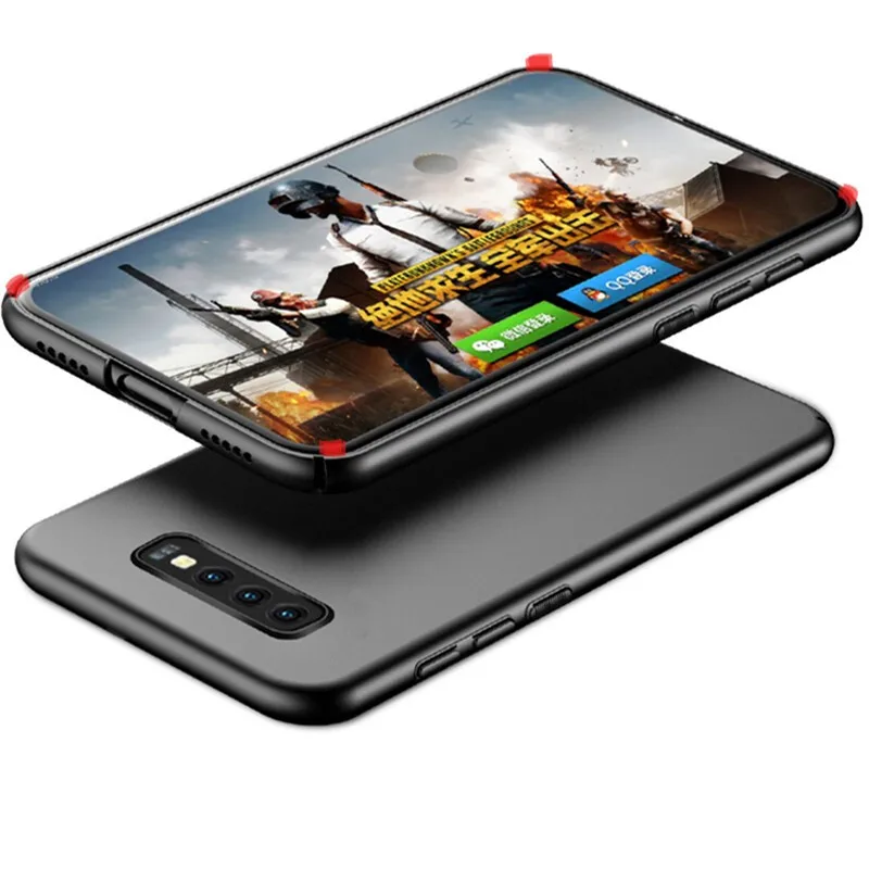 Матовый чехол для samsung S10 5G S10E M20 M10 M30 Coque Galaxy A50 A30 A70 A40 A20 A10 крышка Жесткие ПК-Чехлы S9 S8 A750 A6 A8 A9