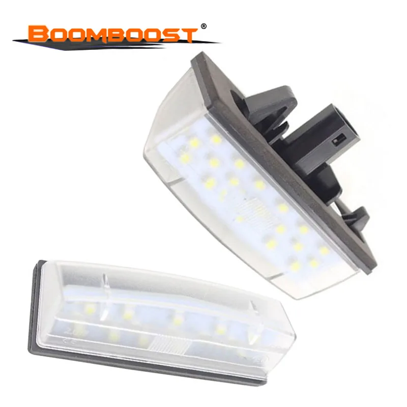 

For Toyota Prius ZVW30/Venza/Matrix/Lexus CT200H SMD3528 LED Number Plate Lamp Bulb Kit 2X/2pcs 12V Car LED License Plate Lights