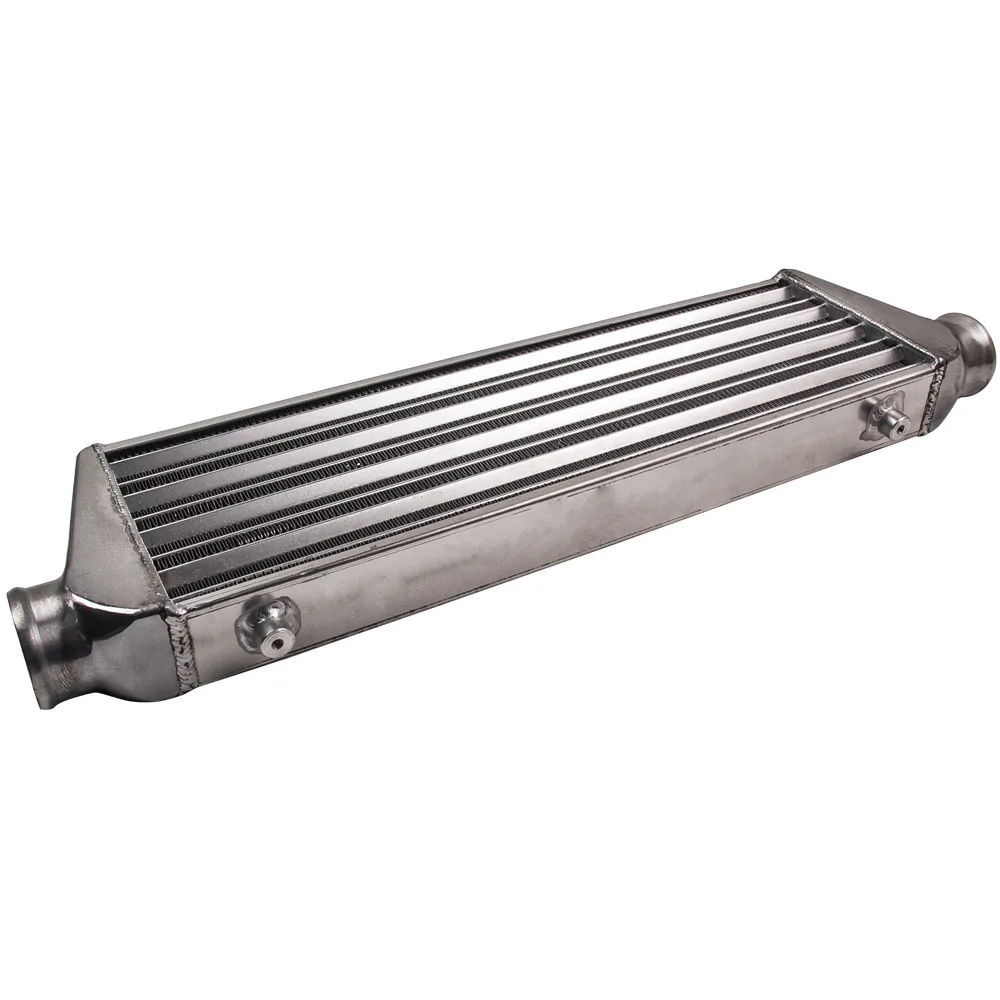 

Universal Turbo Car Front Mount Bar Plate Intercooler Aluminum 27 x 7 x 2.5