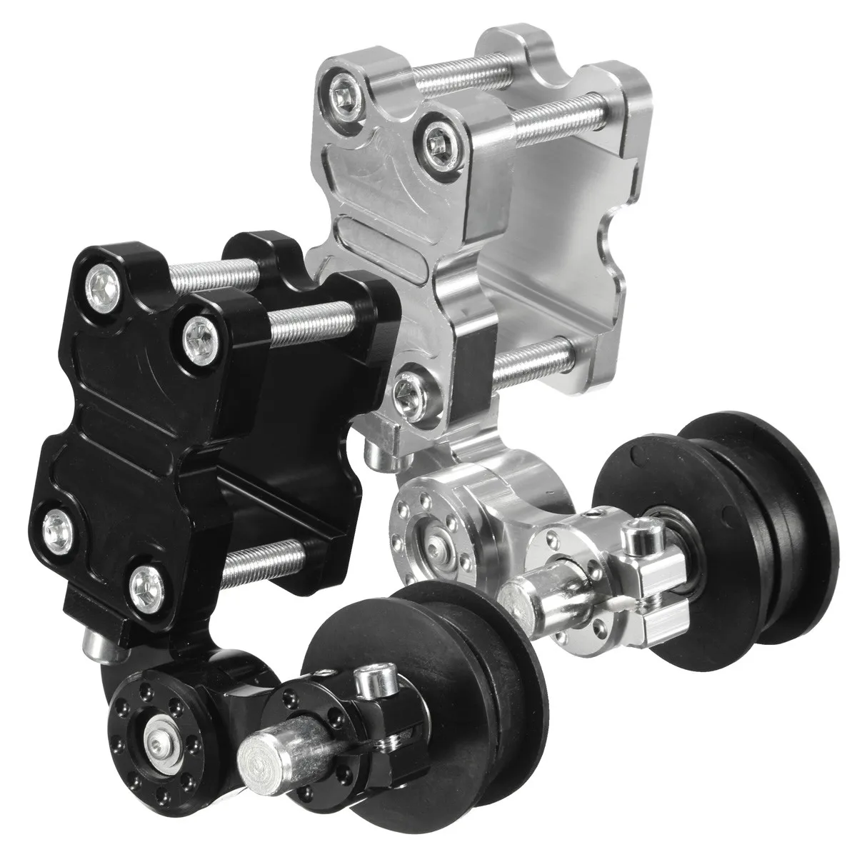 Universal Motorcycle Aluminum Roller Adjuster Chain Tensioner For Chopper ATV Dirt Bike
