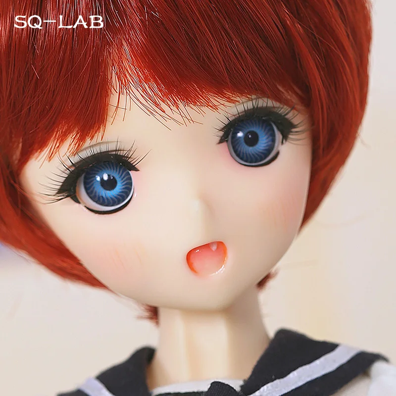 SQ Lab_ Moe Chibi 31 см 1/6 BJD SD Модель из смолы для маленьких девочек и мальчиков куклы с свободными глазами Высокое качество подарки на день рождения магазин полный набор OUENEIFS