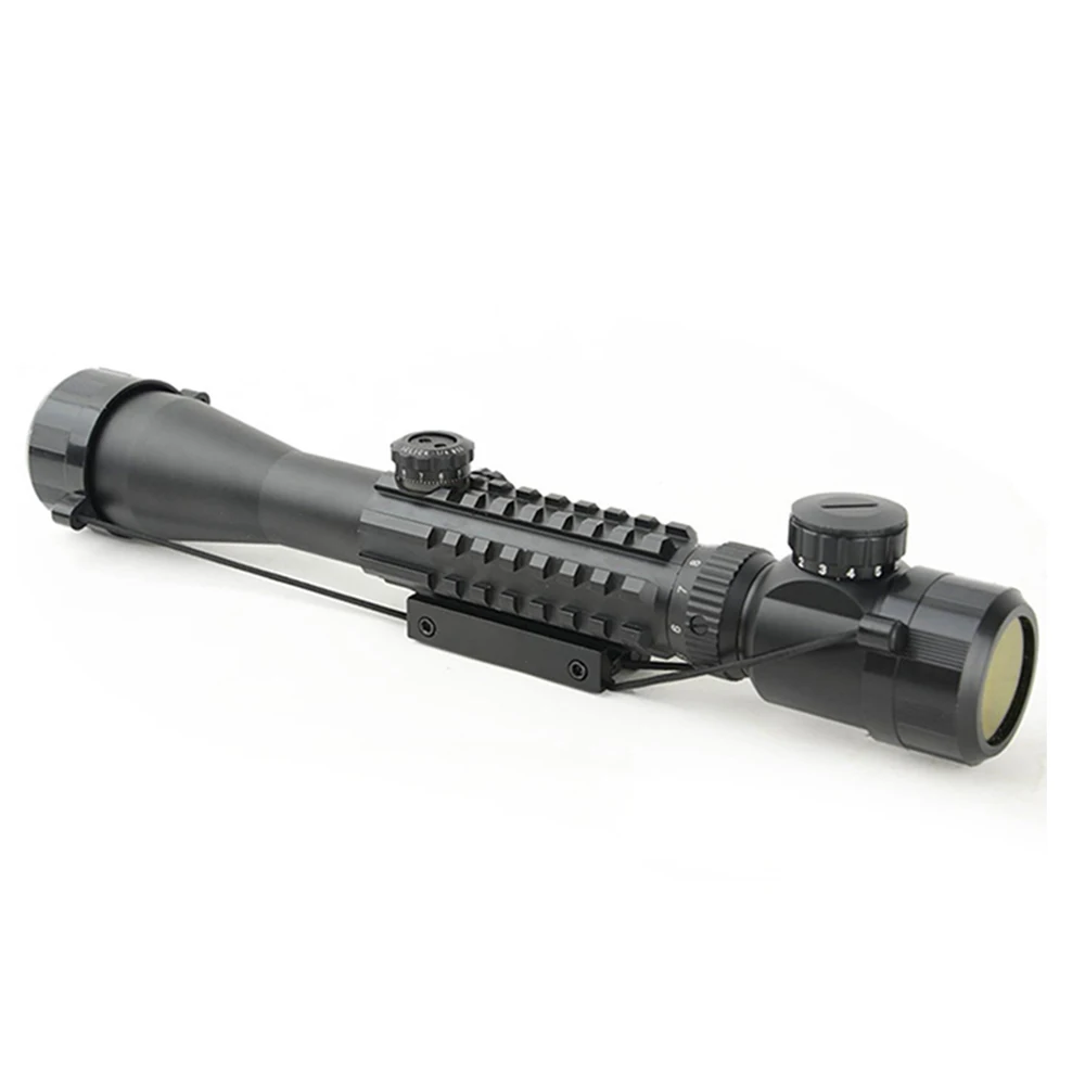 

3 - 9 X 40EG 3 - 9 Times with Fish Bone Zoom Gun Aiming Sight Sighting Device Aiming Sight Lens Hunting Gun Accessories