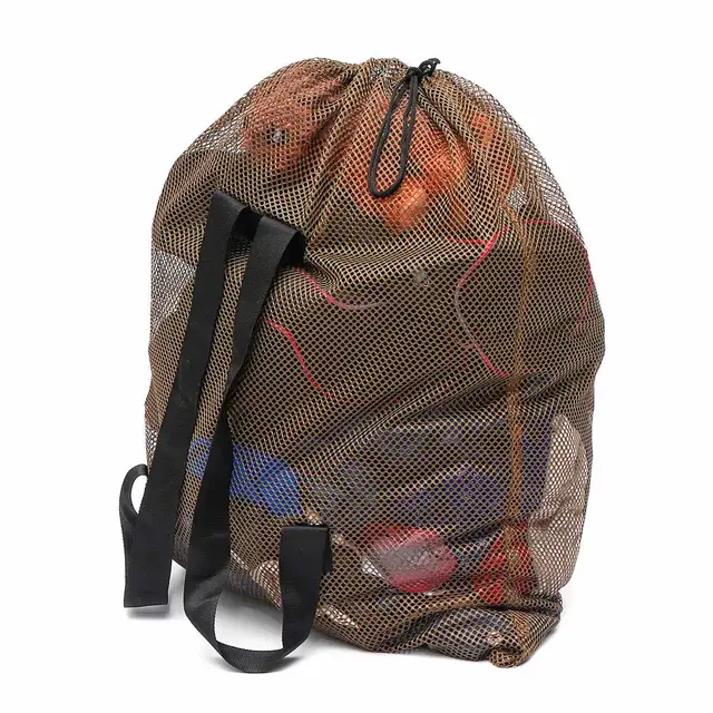 Mesh Decoy Bags Duck Goose Turkey Bag Hunting With Shoulder Straps Polyester Net For