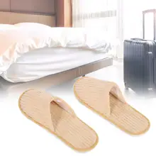 10 шт.; коралловые флисовые гостиничные тапочки; одноразовые Тапочки для спа-салона; домашние Тапочки для гостей; Портативная Домашняя обувь унисекс для отеля